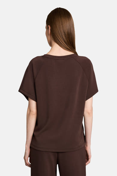 T-shirt (korte mouwen) bruin - Tom Tailor