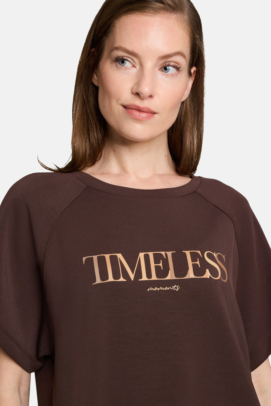 T-shirt (korte mouwen) bruin - Tom Tailor