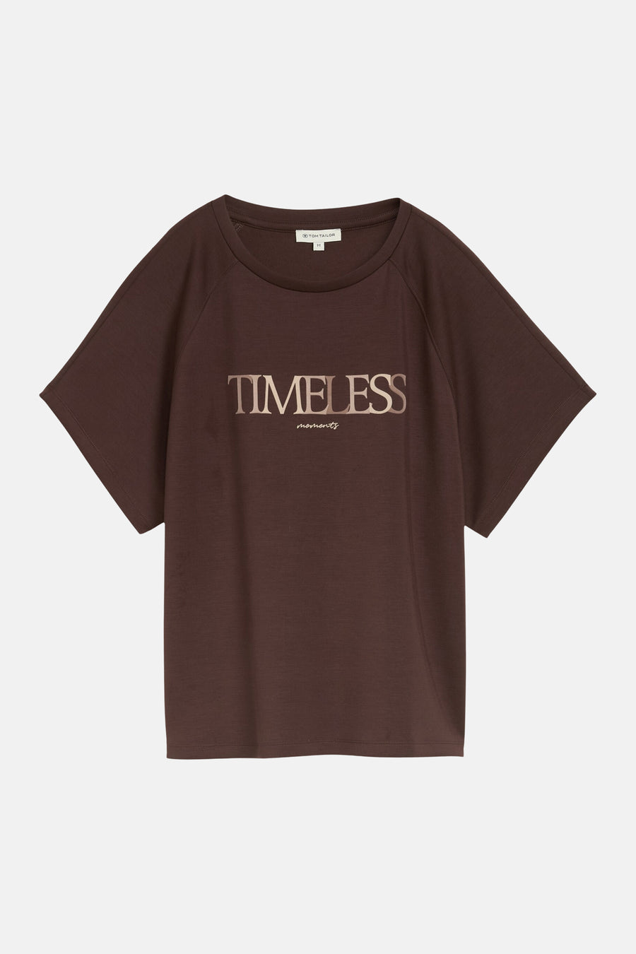 T-shirt (korte mouwen) bruin - Tom Tailor