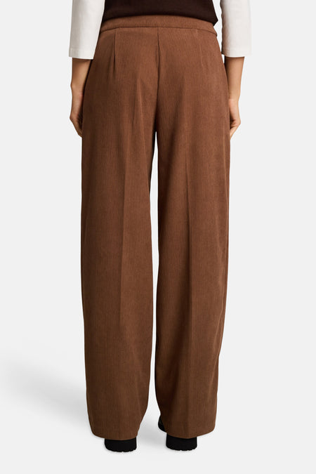 Dames sb seizoensbroek elastic cognac - Tom Tailor