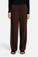 Dames sb seizoensbroek elastic brun - Tom Tailor