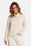 Pull col montant Écru - Tom Tailor