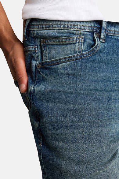 Jean tapered dark blue denim - Tom Tailor