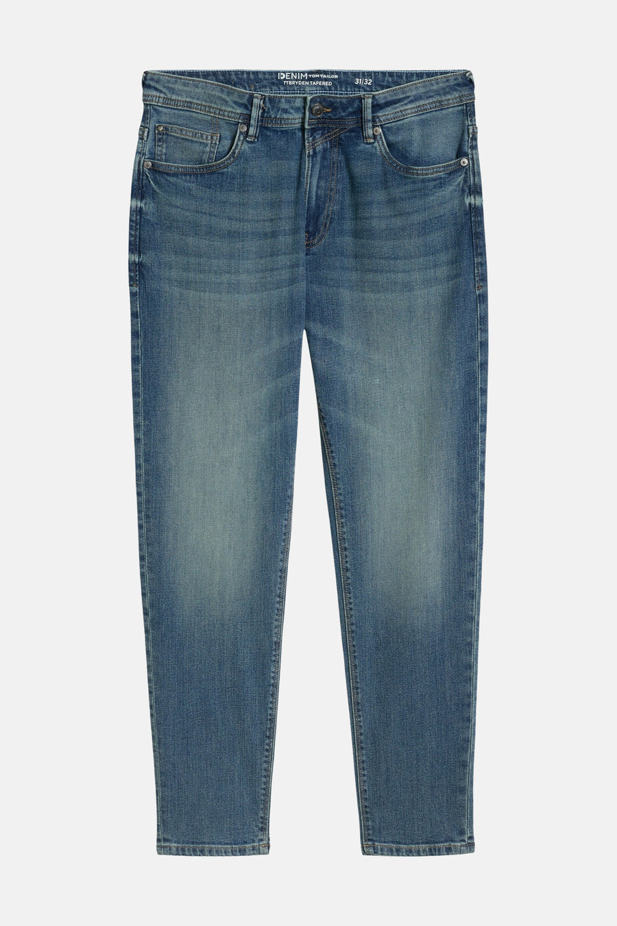 Jean tapered dark blue denim - Tom Tailor