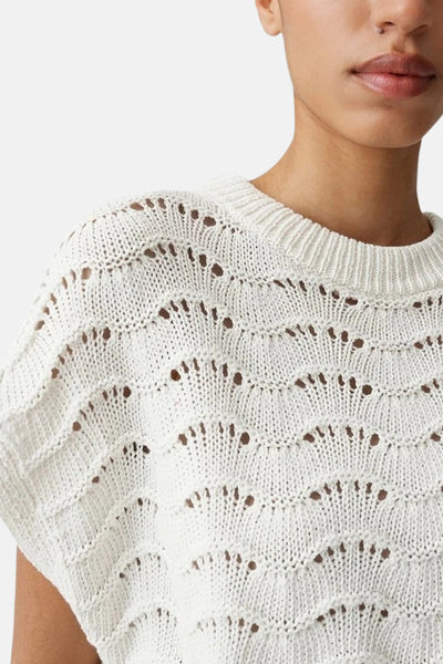 Pull col rond multicolore - OPUS