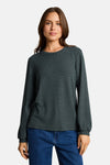 Top uni manches courtes vert - Tom Tailor