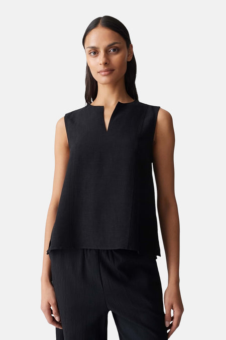 Blouse met lange mouwen - zwart