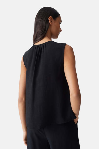 Blouse à manches longues - noir