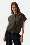 Blouse sans manches - vert