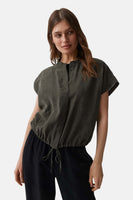 Blouse sans manches - vert