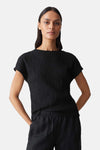 T-shirt met korte mouwen - zwart