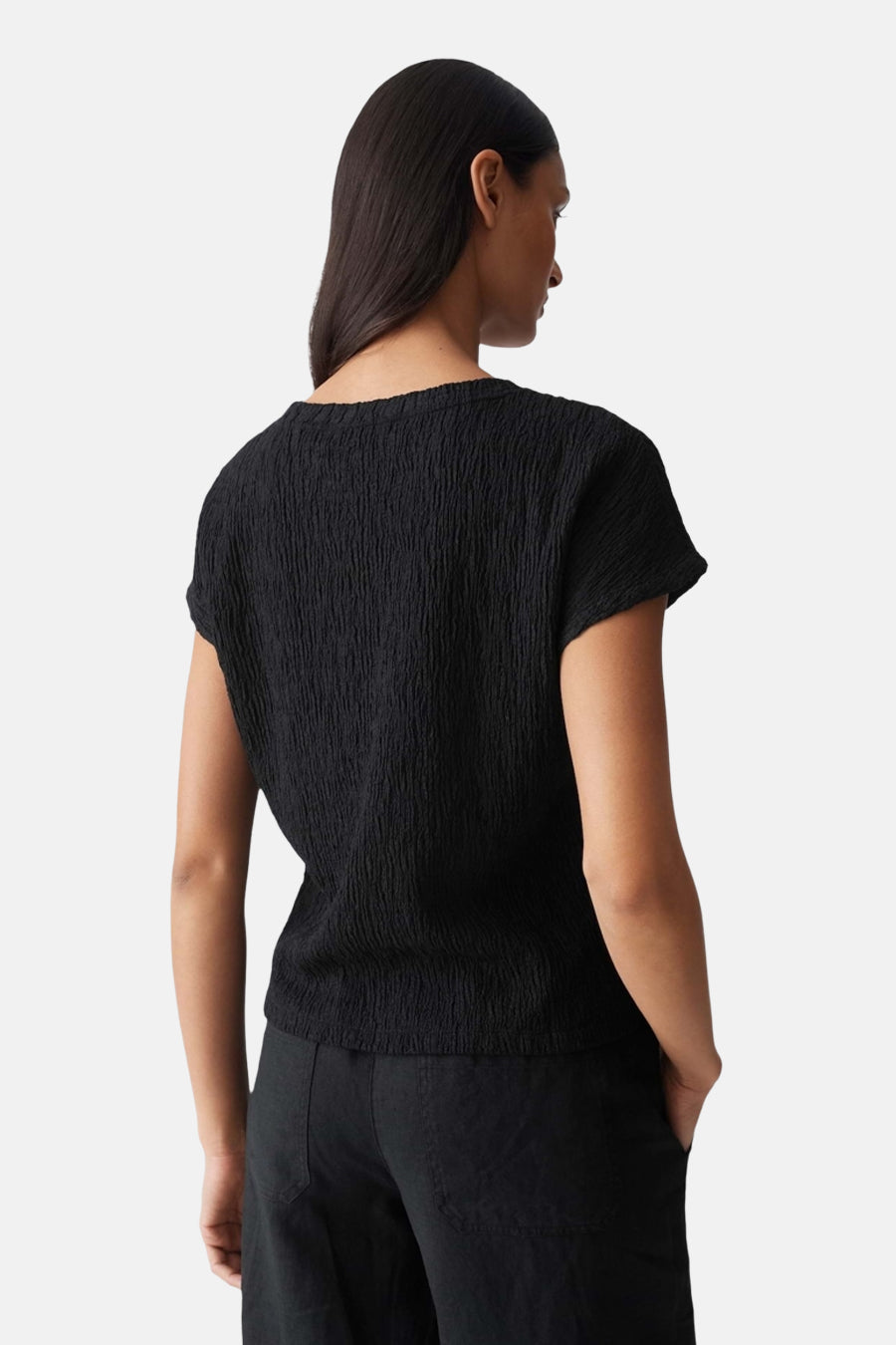 T-shirt met korte mouwen - zwart