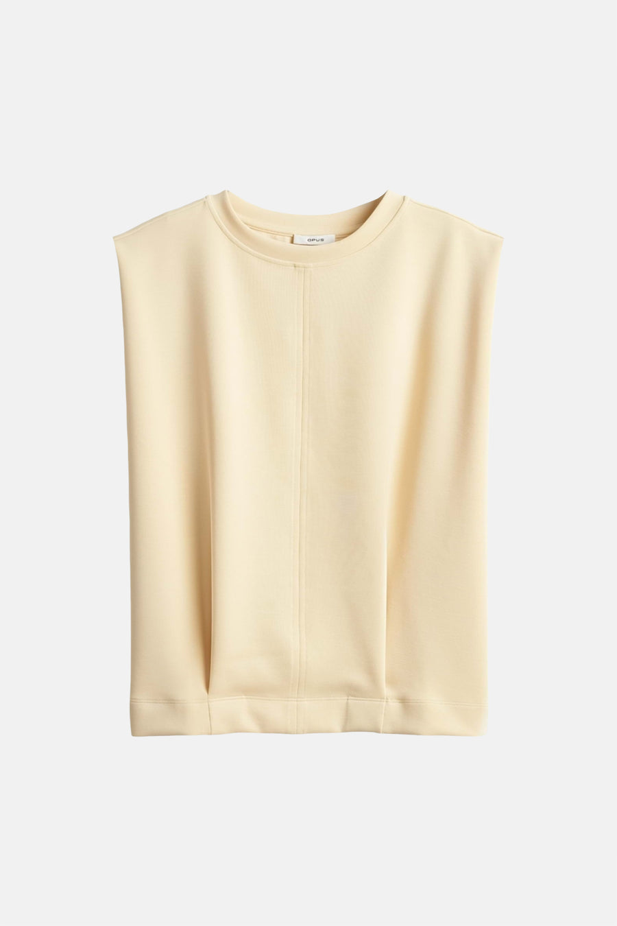 Sweat col rond jaune - OPUS