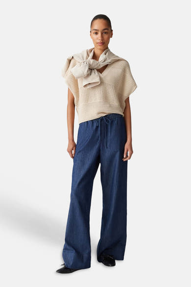 Pantalon - mid blue denim