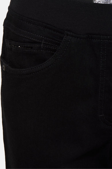 PAMINA - Black denim