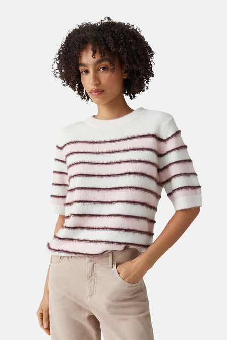 Pull col O - multicolore