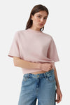 Sweater O hals - roze