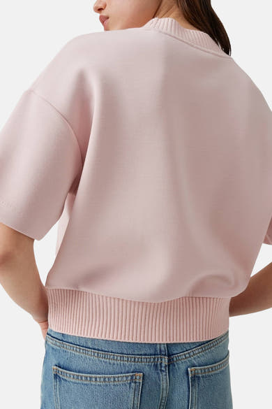 Sweater O hals - roze