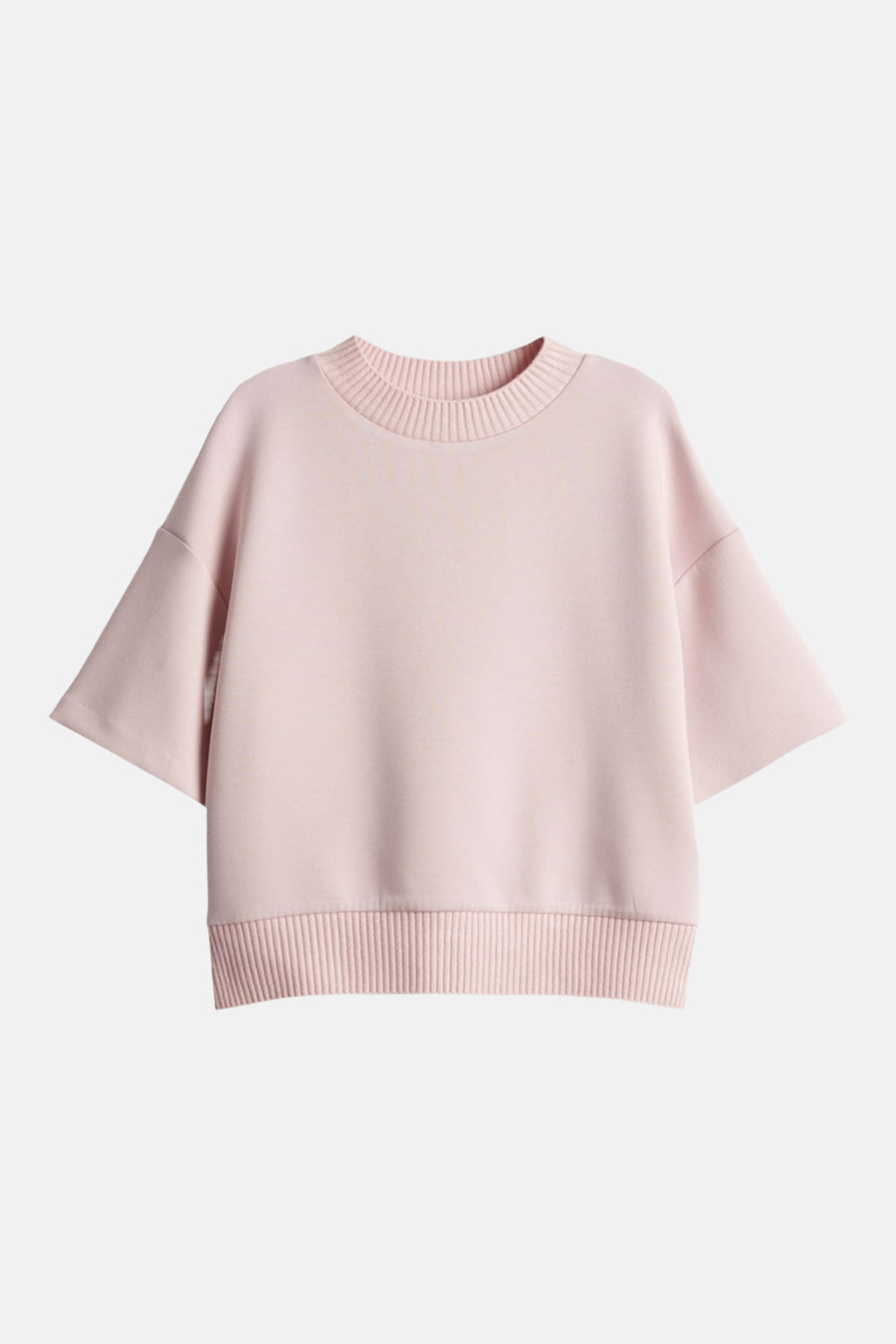 Sweater O hals - roze