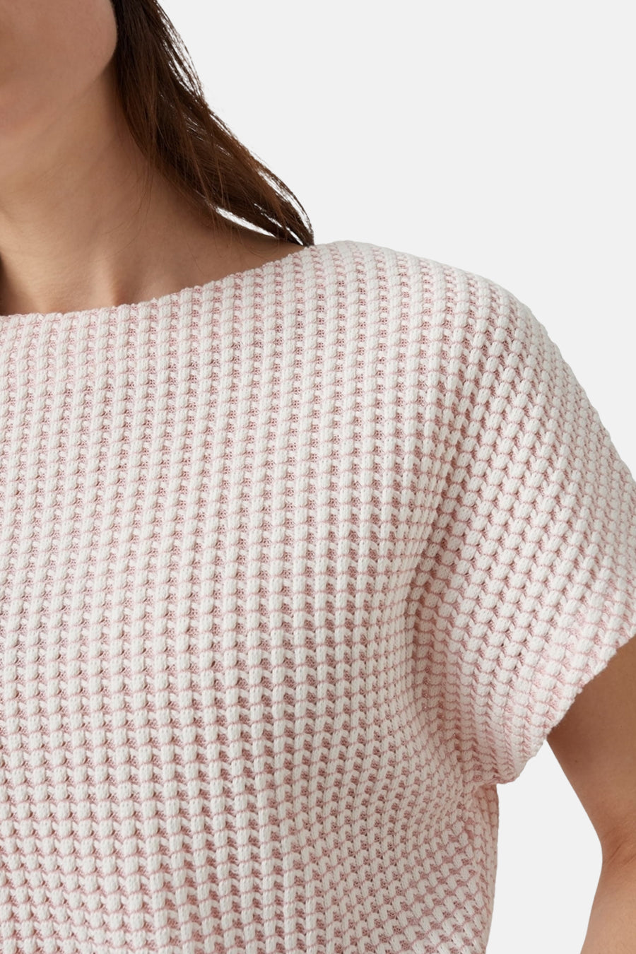 Sweat col O - rose