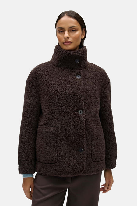 Dames tops jas casual brun - OPUS