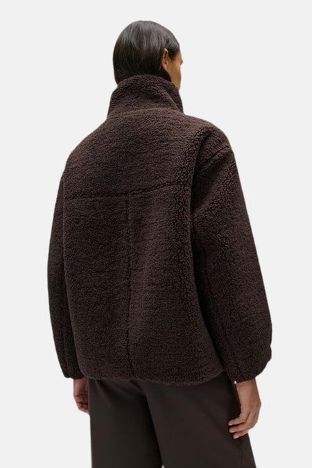 Dames tops jas casual brun - OPUS