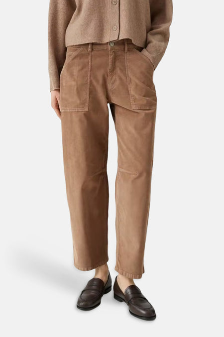Dames sb seizoensbroek 5pocket beige - OPUS
