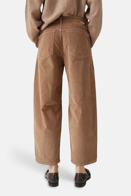 Dames sb seizoensbroek 5pocket beige - OPUS
