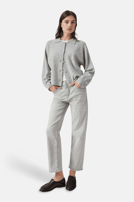 Jean Mom gris - OPUS