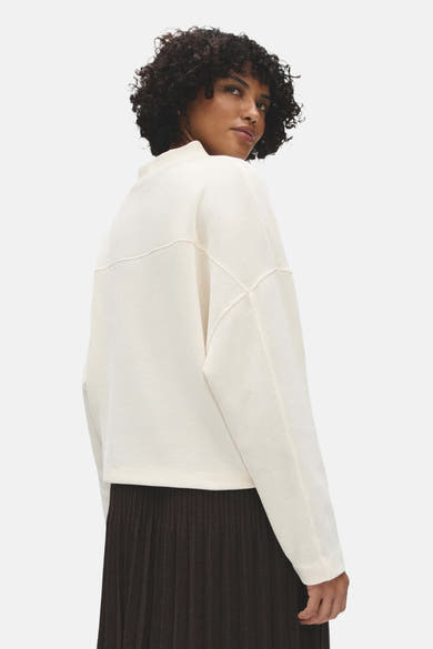 Sweater met ronde hals ecru - OPUS