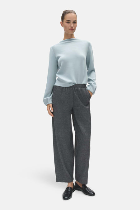 Pull col O - bleu