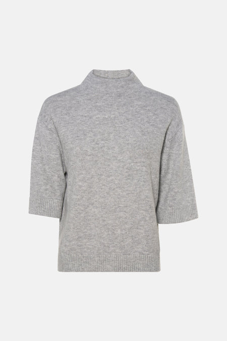 Pull O-hals - grijs