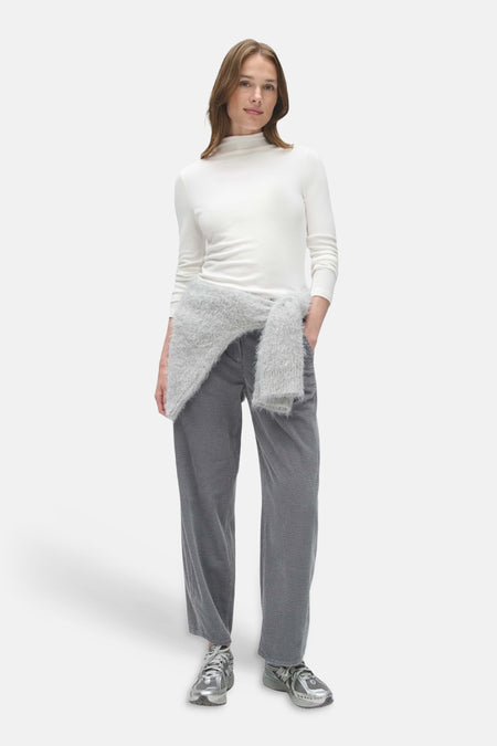 Top uni manches longues blanc - OPUS