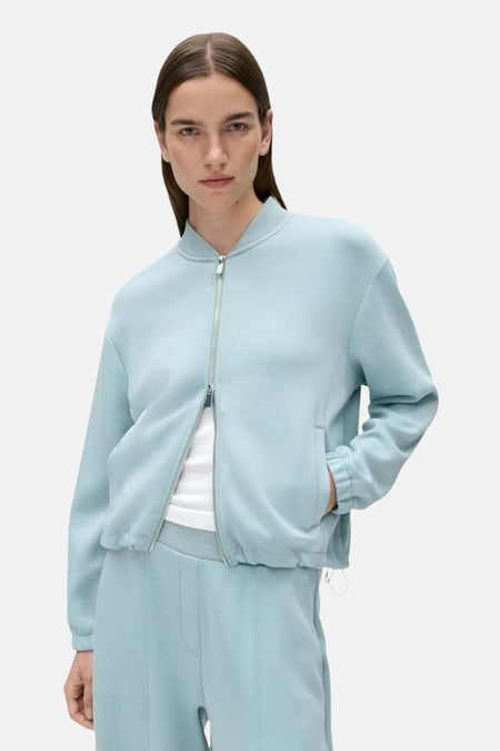 Sweater met ronde hals blauw - OPUS