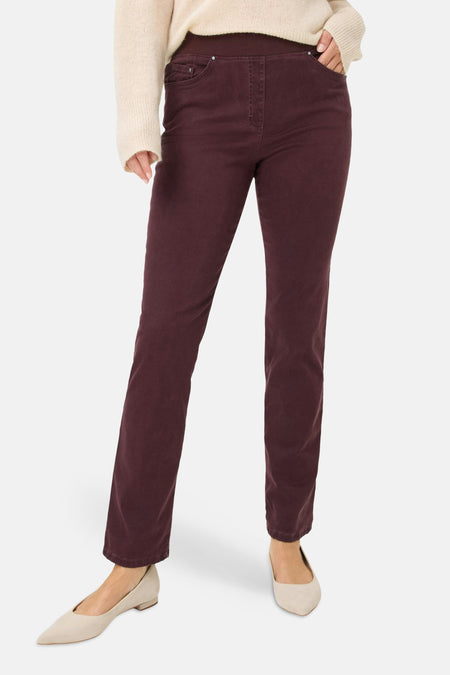 Dames sb seizoensbroek elastic rood - RAPHAELA
