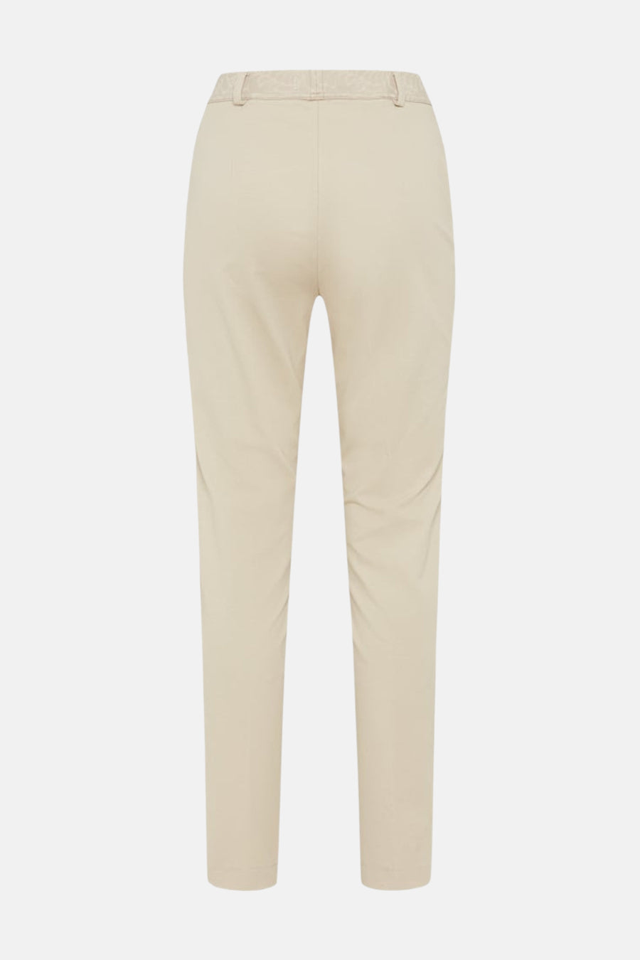 Pantalon de costume écru de RAPHAELA, vue arrière.