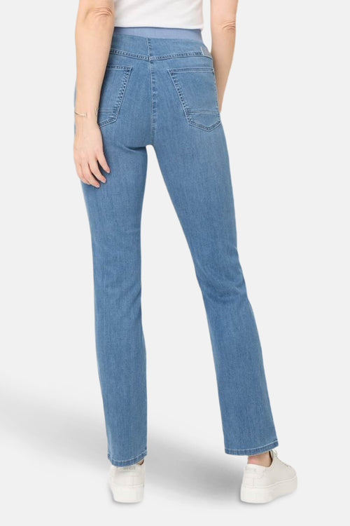 Jeans slim light blue denim - RAPHAELA