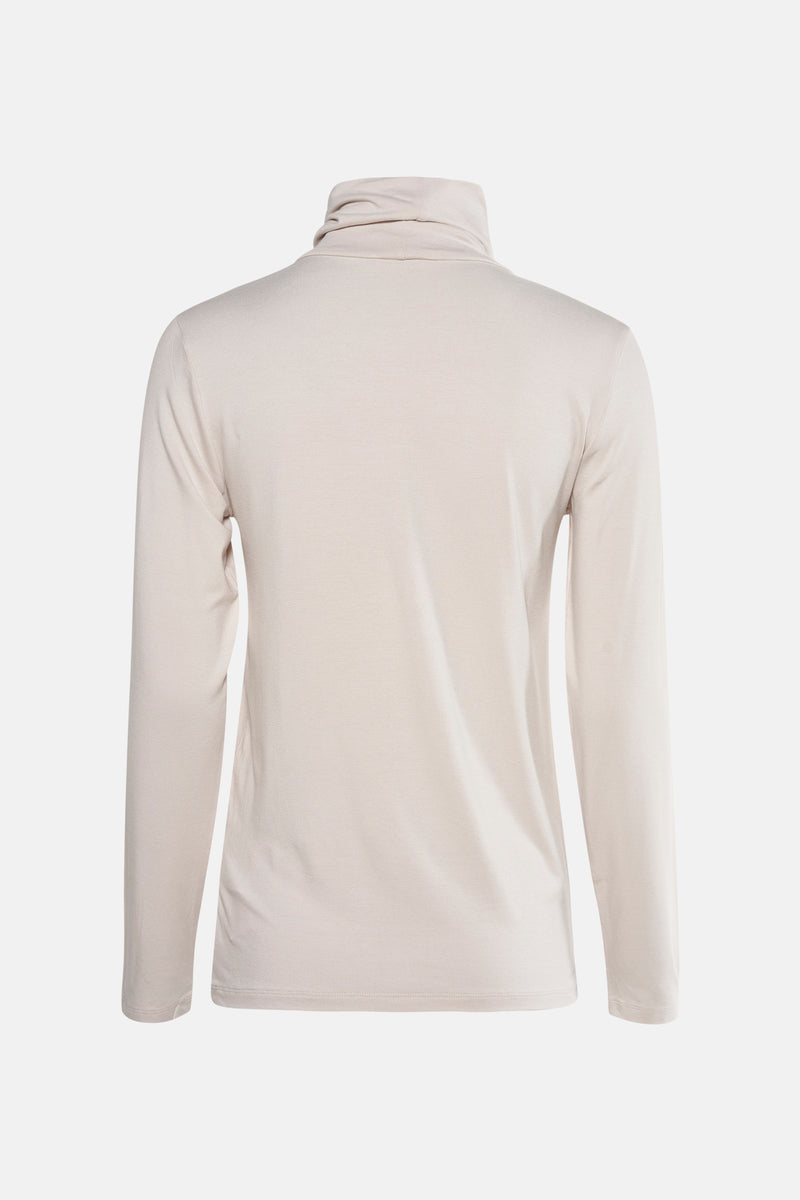 T-shirt met lange mouwen - ecru