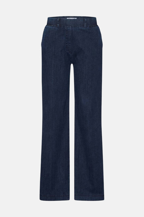 Jeans wide dark blue denim - RAPHAELA