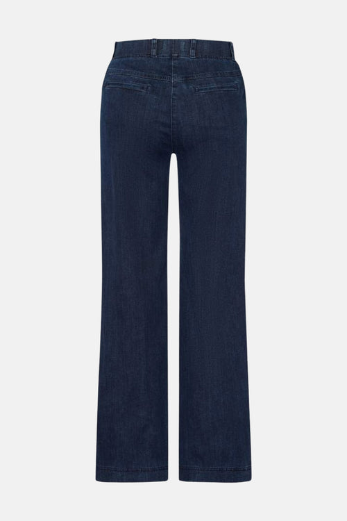 Jeans wide dark blue denim - RAPHAELA