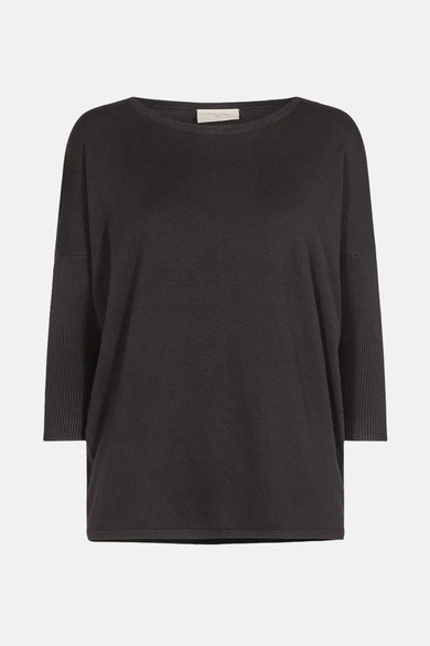 Pull col rond Noir - FREEQUENT