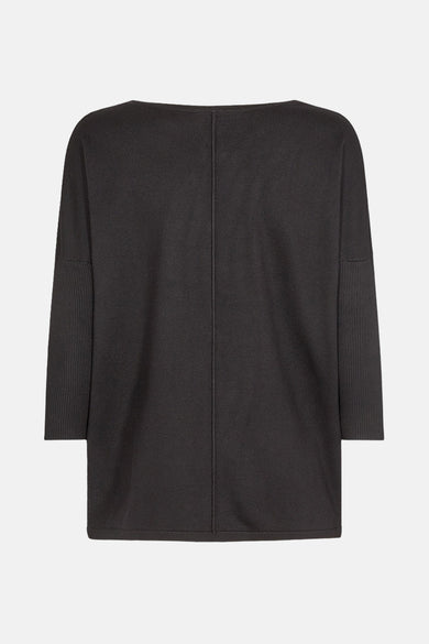 Pull col rond Noir - FREEQUENT