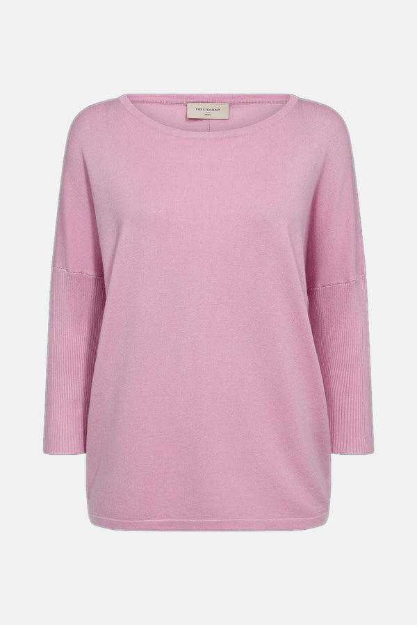 Pull col rond Rose - FREEQUENT