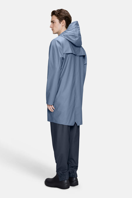 Lange jas - blauw