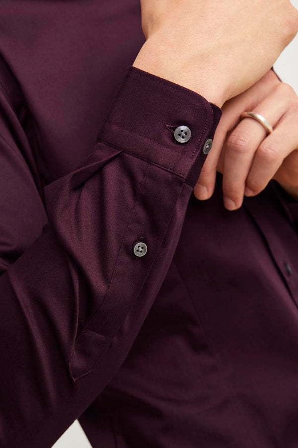 Chemise (manches longues) Rouge - PREMIUM BY JACK & JONES