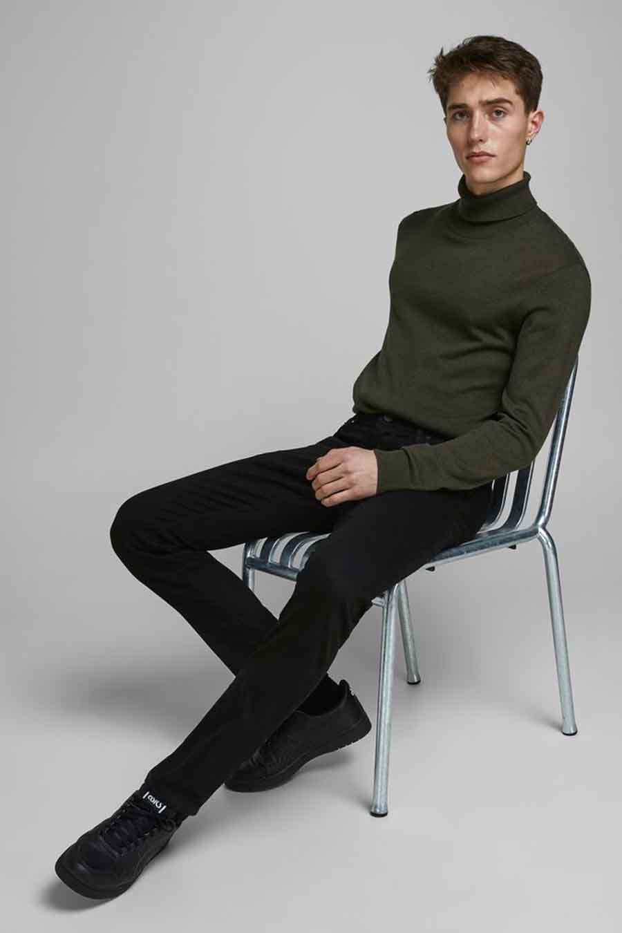 Slim jeans - BLACK DENIM
