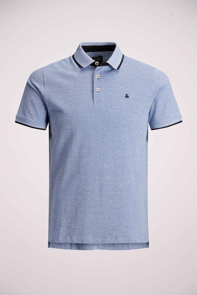 Polo Bleu - PREMIUM BY JACK & JONES