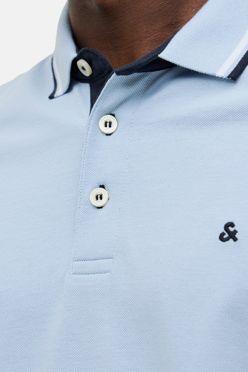 Polo Bleu - PREMIUM BY JACK & JONES