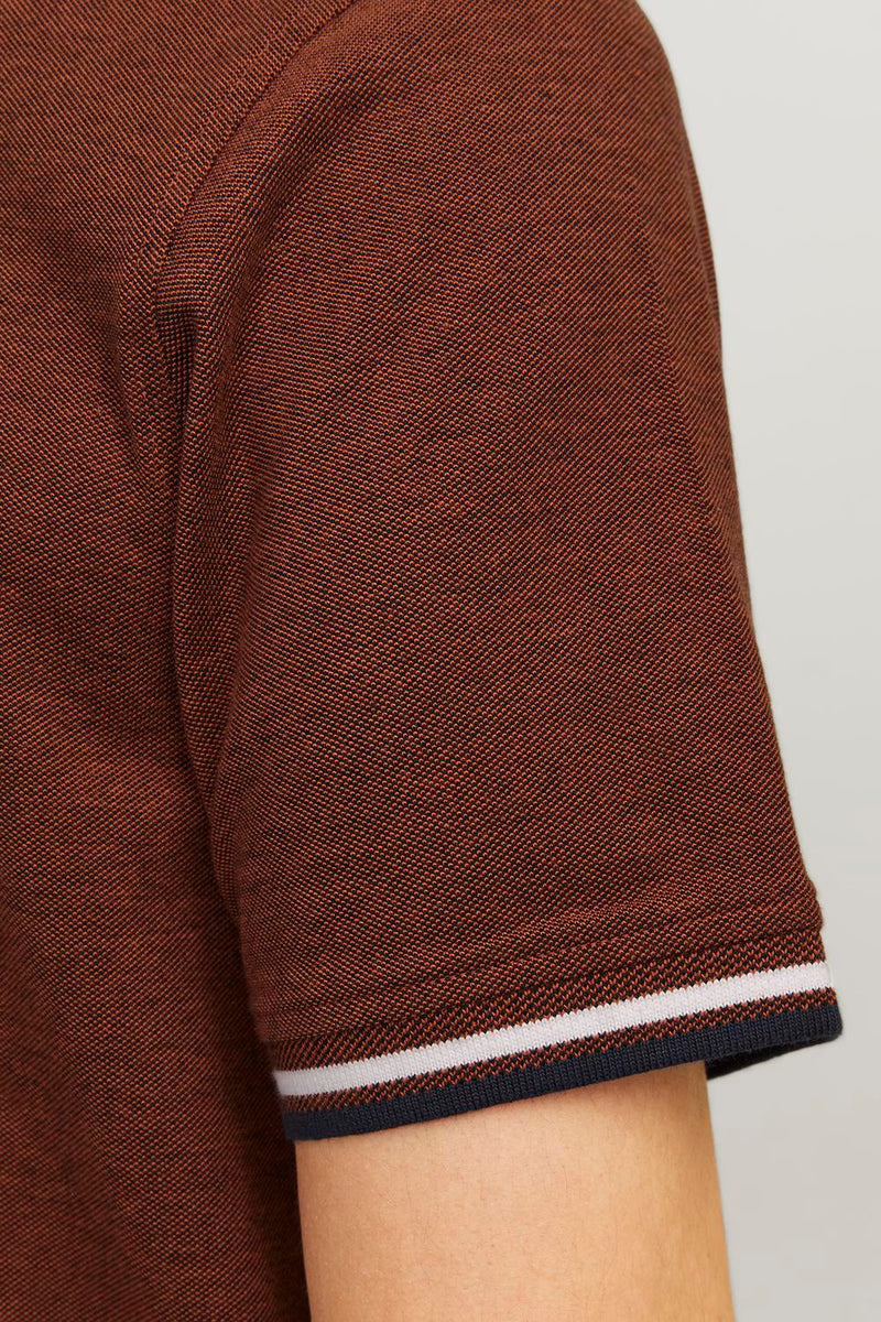 Polo à manches courtes - brun - PREMIUM BY JACK & JONES - 4