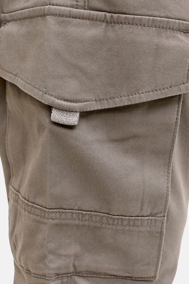 Bruine cargobroek van JACK & JONES JEANS INTELLIGENCE, met klepzak.